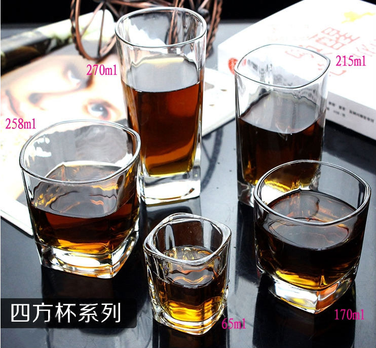水杯(glass)品名:透明创意杯材质:无铅玻璃特点:1.无铅玻璃,杜绝有害物质。2.杯口圆润光滑,安全系数高。3.加厚平滑杯底,提高耐热程度。4.可定制logo。Name:glassMaterial:lead free glassFeatures:1. lead-free glass, put an end to harmful substances.2. cups round smooth, high safety factor.3. thicken the bottom of the cup to improve the heat resistance.4. customizable logo.