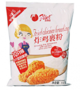 炸鸡裹粉(Fried chicken wrapped in